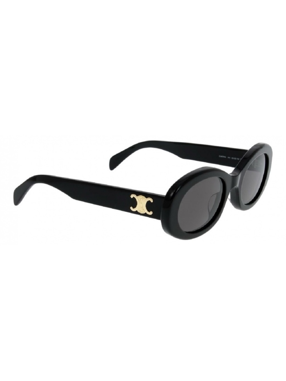 CELINE Triomphe logo oval sunglasses